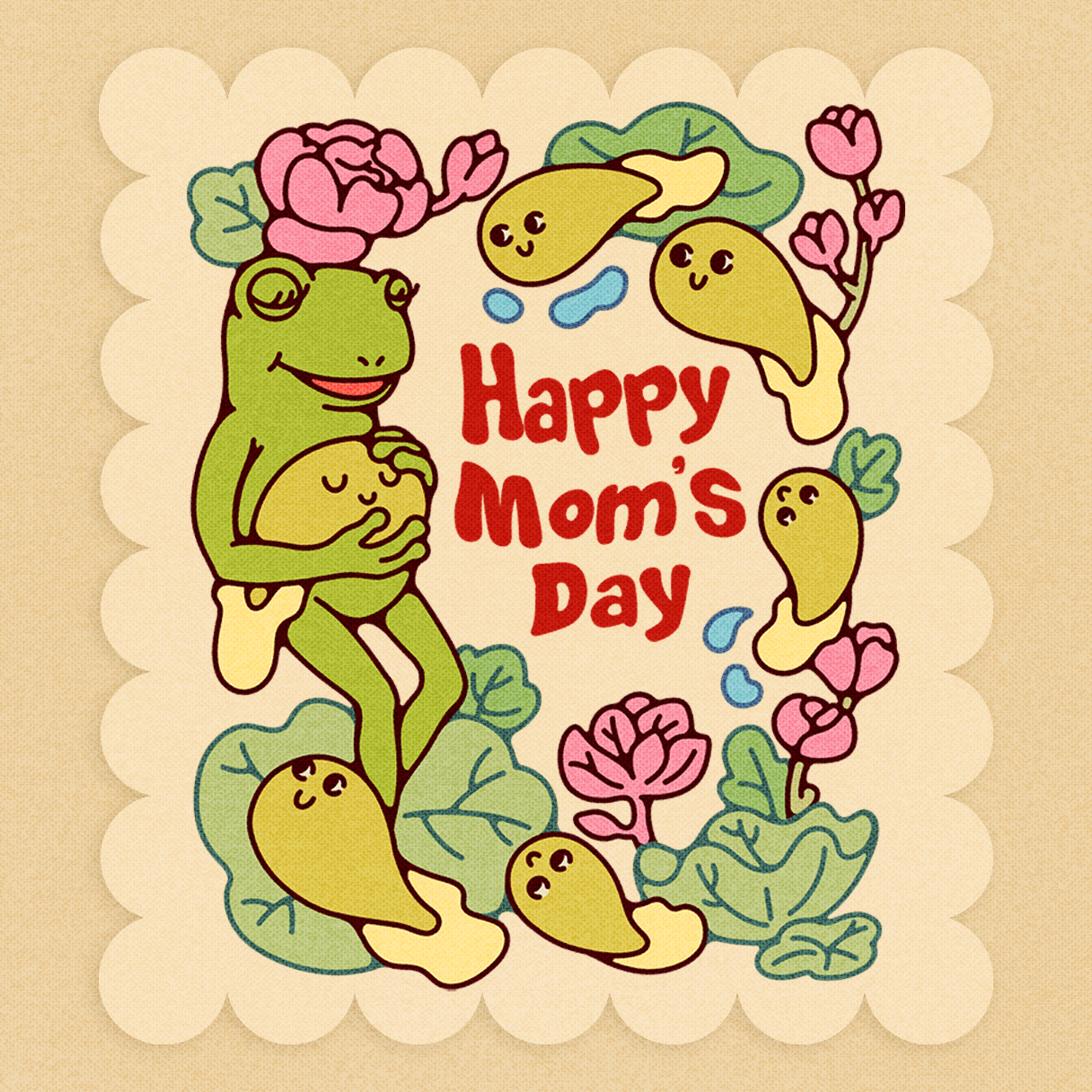 HAPPY MOM'S DAY